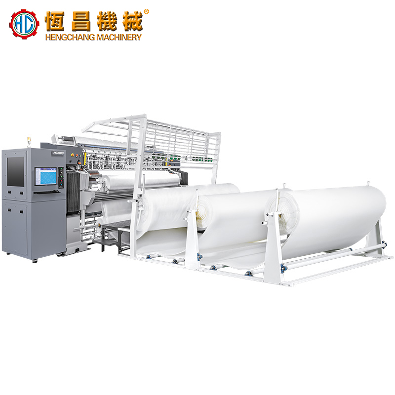 HC3300 新款高速电脑无梭多针床垫绗缝机(专利产品)